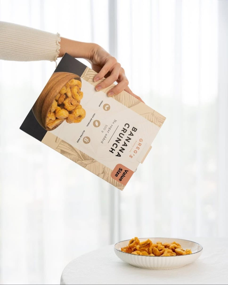 Greg’s Banana Crunch 500G Value Pack