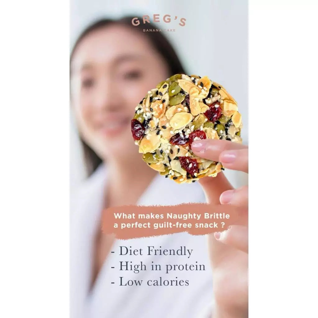 Greg’s Naughty Brittle 200g Pack