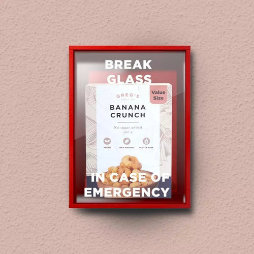 Greg’s Banana Crunch 250G Snack Pack