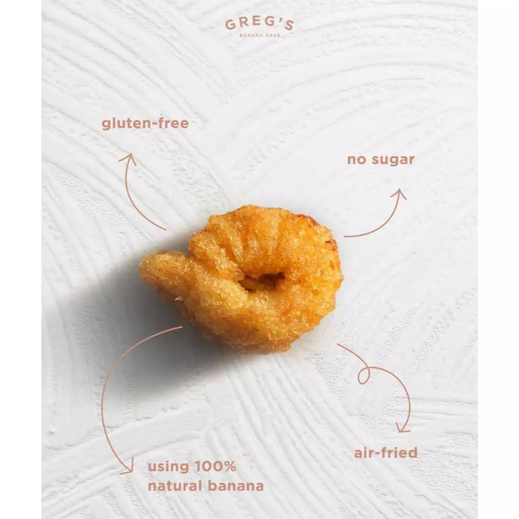 Greg’s Banana Crunch 140G Toples Jar