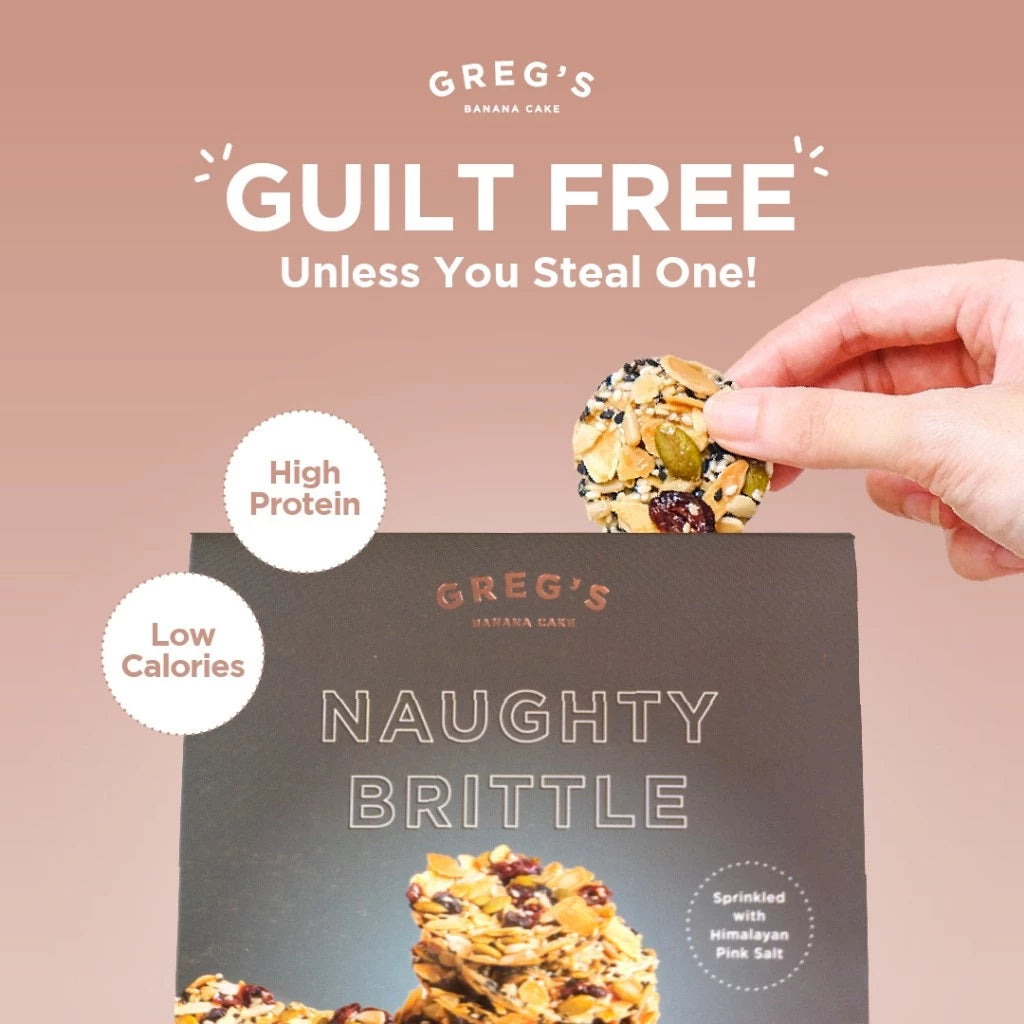 Greg’s Naughty Brittle 200g Pack