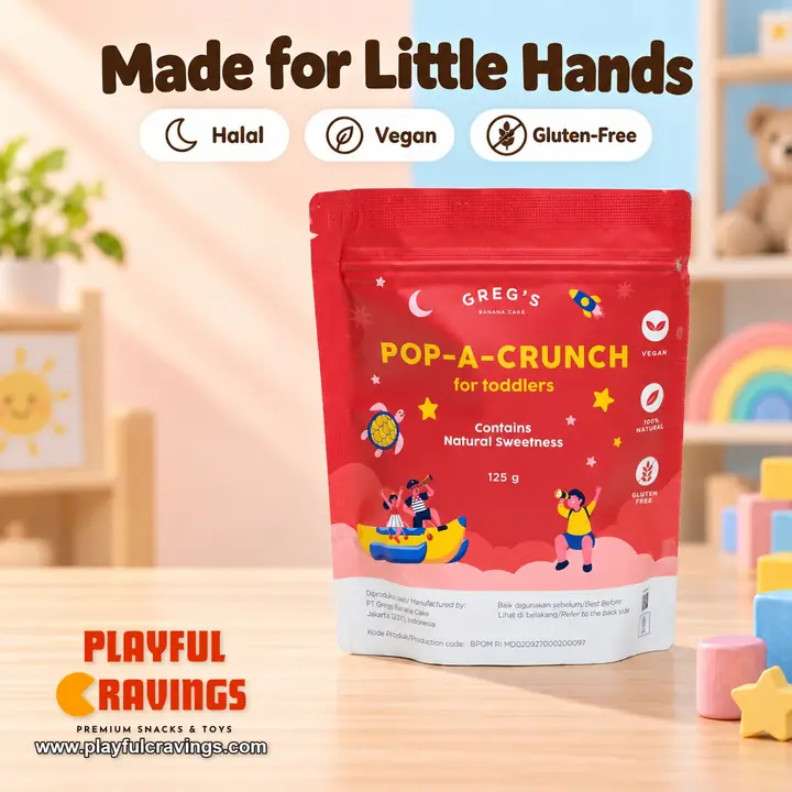 Greg's Pop-A-Crunch (125g)