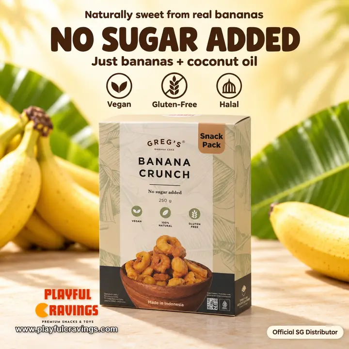 Greg's Banana Crunch Snack Pack (250g)